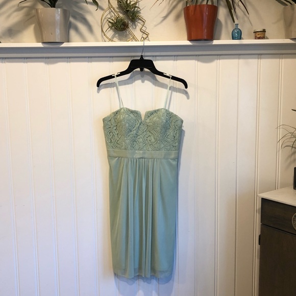 Mint Strapless Dress - Picture 6 of 6
